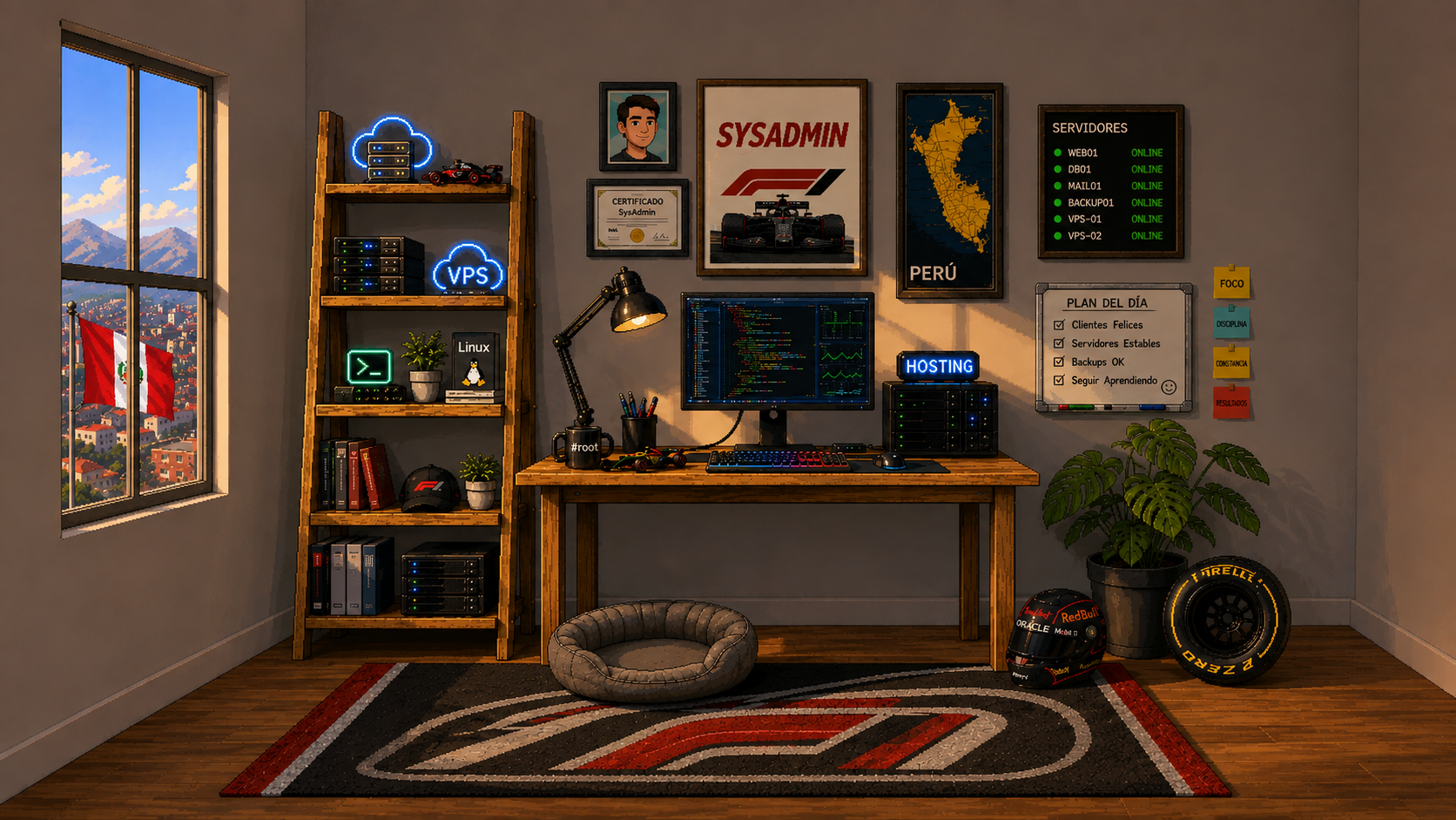 Mi habitación de trabajo